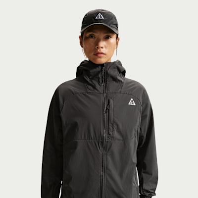 Nike Jackets Women s Charcoal Gray/Charcoal Gray/Peak White Hooded Mod XS