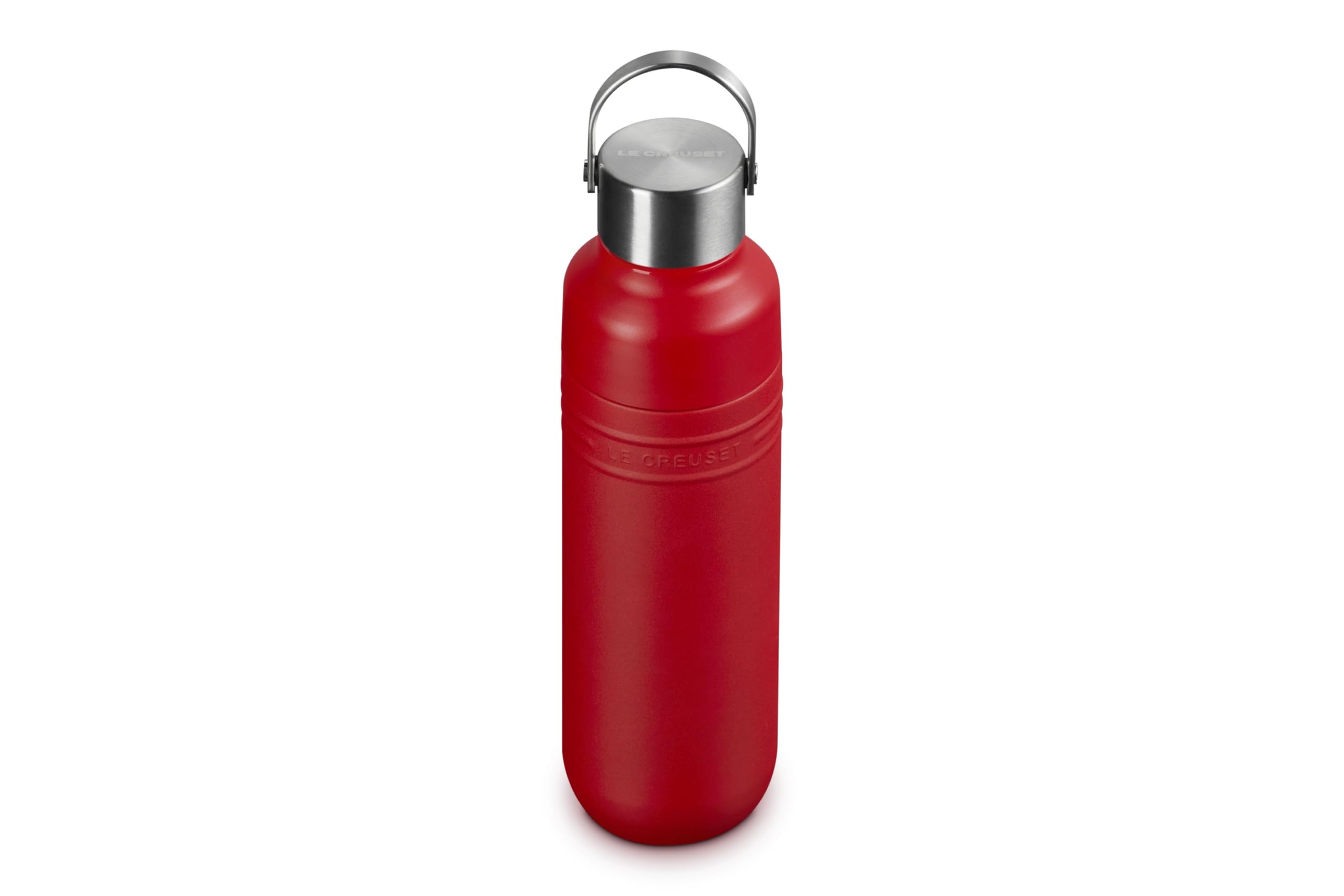 

Le Creuset Bottle 500ml Cherry Red Stainless Steel Vacuum Insulation Hot Cold Wide Mouth Easy to Clean On the Go Convenient