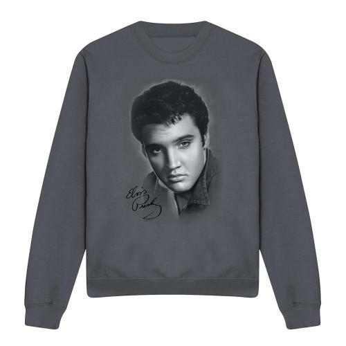 Elvis Unisex Adult Portrait Sweatshirt