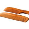 Natural Peach Wood Carved Anti-Static Comb for Women & Men, Ideal for Long Hair, Straight Teeth, Ancient Style, Massage.
