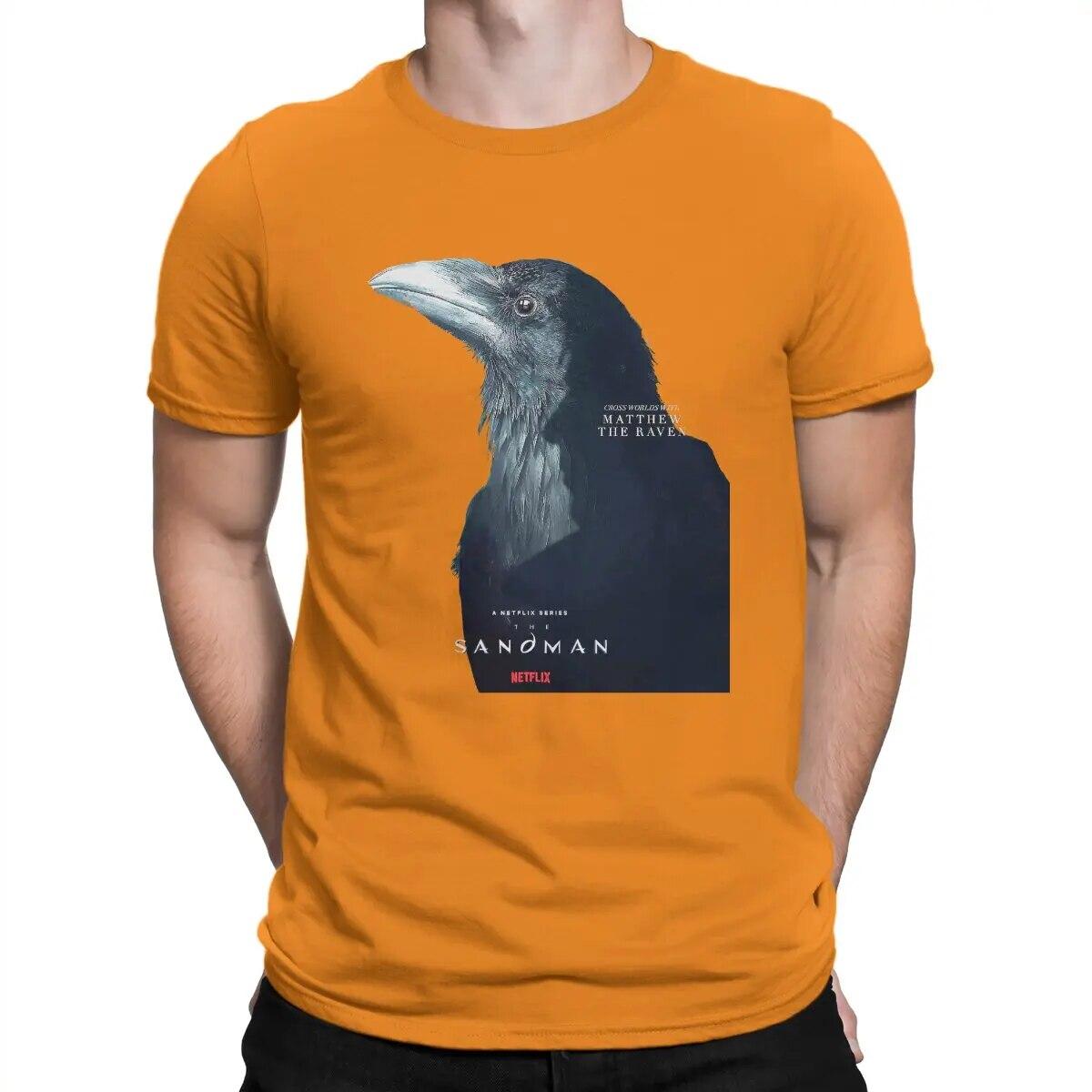 

Футболка унисекс, британские и американские телевизионные драмы, крутые хлопковые футболки с рукавами «Песочный человек», одежда с воротником, подарок на день рождения 3XL