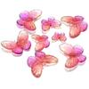 10-40pcs/lot Butterfly Acrylic Beads Gradient Color Loose Beads For Jewelry Making DIY Phone Case Handmade Gifts Accessories