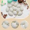 12 Pieces DIY Easter Eggs Basket Fillers Versatile Egg Hanging Ornaments for Home Crafts Door