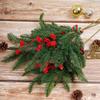 Christmas Home Decoration Red Berry Ornament Bouquet Festival Gift Box Decoration