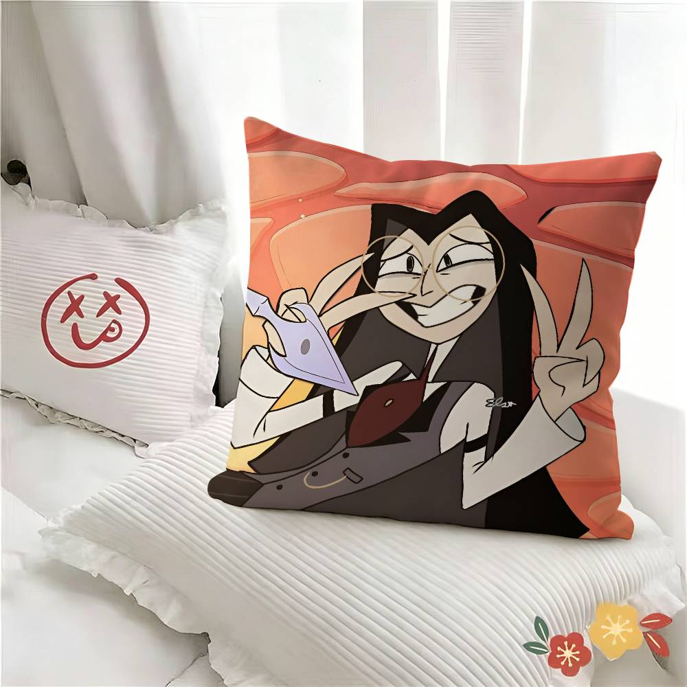 pc Sir Pentious Pillow Case Fashion Square Pillowcase Bedroom Sofa Room Ins Decoration Leisure
