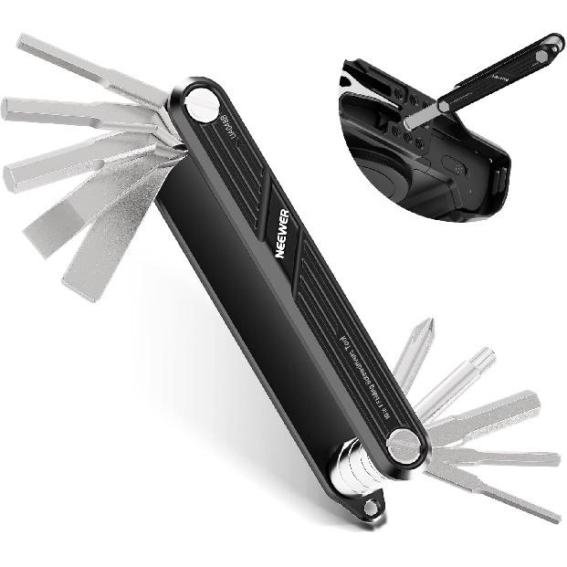 

Многофункциональный складной набор инструментов-отверток NEEWER 10 в 1: 4 отвертки, 6 шестигранных ключей, карманный инструмент, совместимый с ригом клетки камеры SmallRig