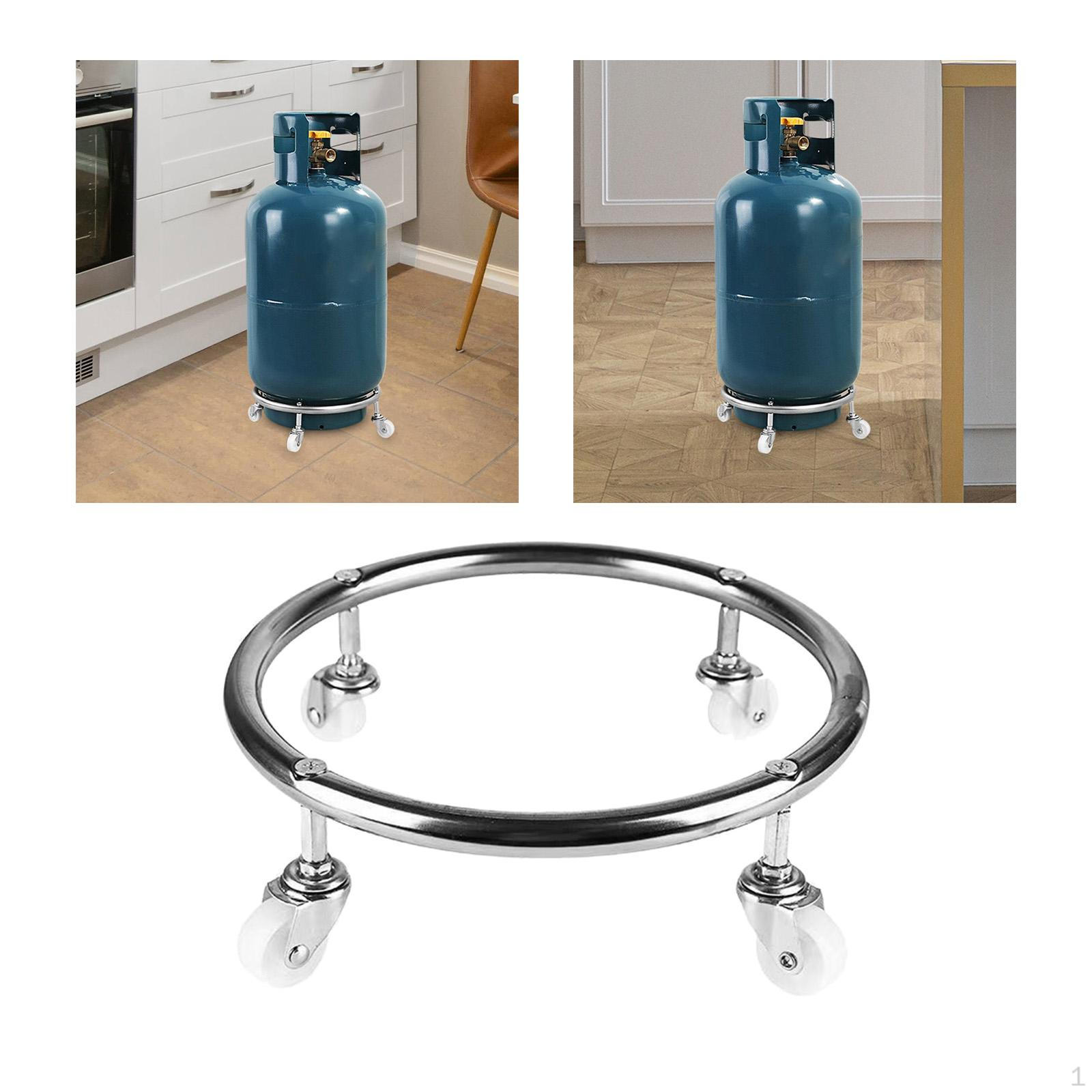 

Подвижная подставка для баллона, подставка для бензобака, многоцелевой грузоподъемный садовый цветочный горшок с No Brake