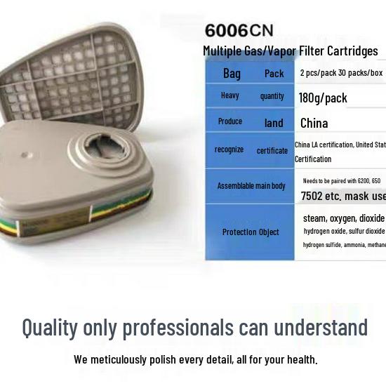 Pudełko na filtry gazowe 3M 6006CN do masek 6200/7502/6800