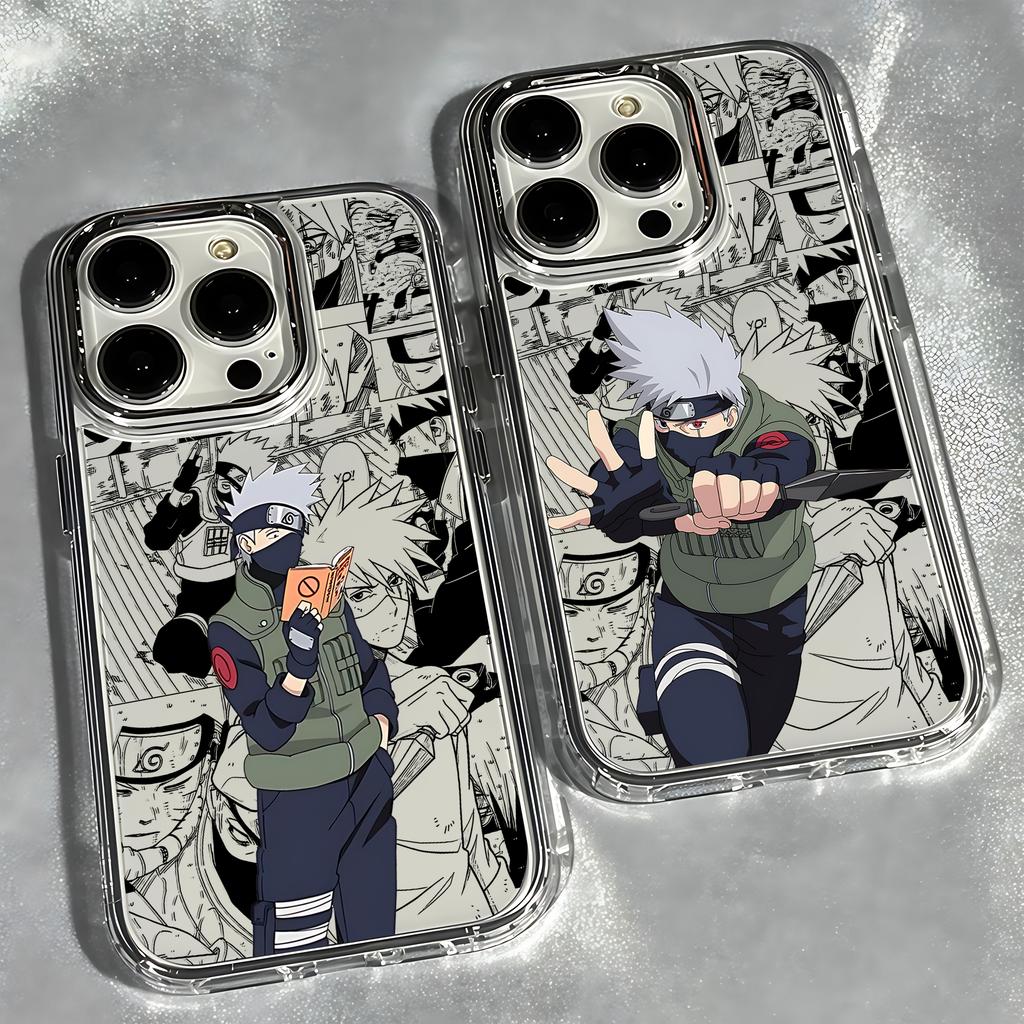 Anime Hatakes Kakashis Phone Case For iPhone 17e 17 16e 16 15 14 13 12 11 mini Pro Max X XR XSMAX 8 7 Air Plus Clear