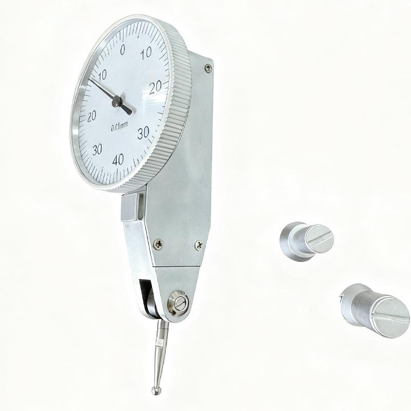 1pc Lever Dial Gauge 0-0.8mm Dial Indicator Accurate Measurement Tool For Mechanical Engineering Instrument Parts