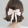 Elegant Tassel Big For Girls Bow Hairpins Korean Barrettes Ponytail Holder Buckle Women Hair Clips