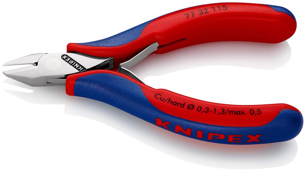 KNIPEX Electronics Cutting Pliers 7732-115 (SB)
