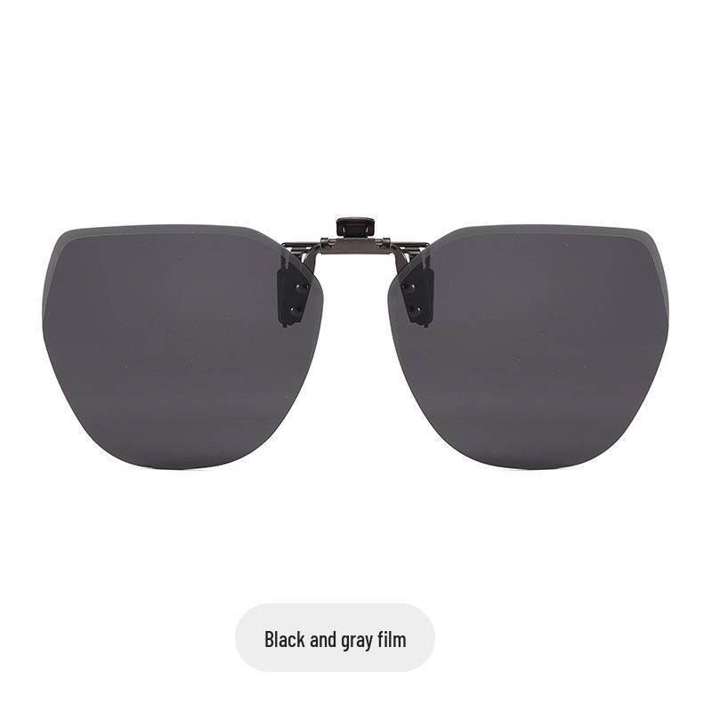 Ultralight Myopia Clip-On Sunglasses for Men & Women - Polarized Day & Night Driving.