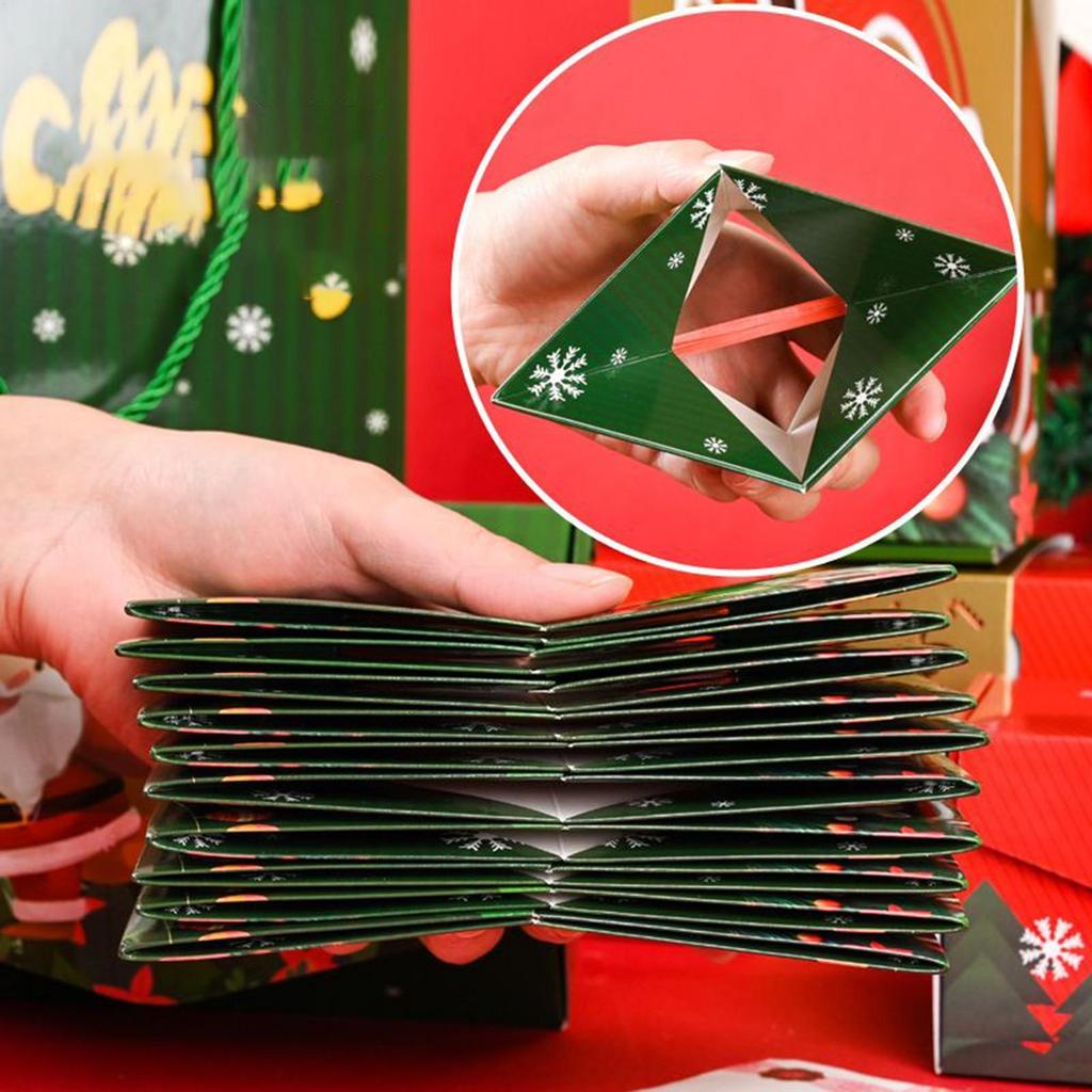 Christmas Cash Money Surprise Pop-up Gift Box Foldable Merry Christmas Money Cards Dispenser For Kids Adults Friends Family