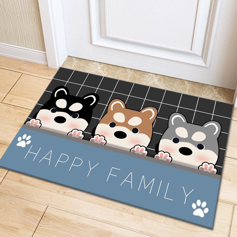Absorbent Kitchen & Bathroom Floor Mats - Long Strip for Entry, Living Room & Bedroom