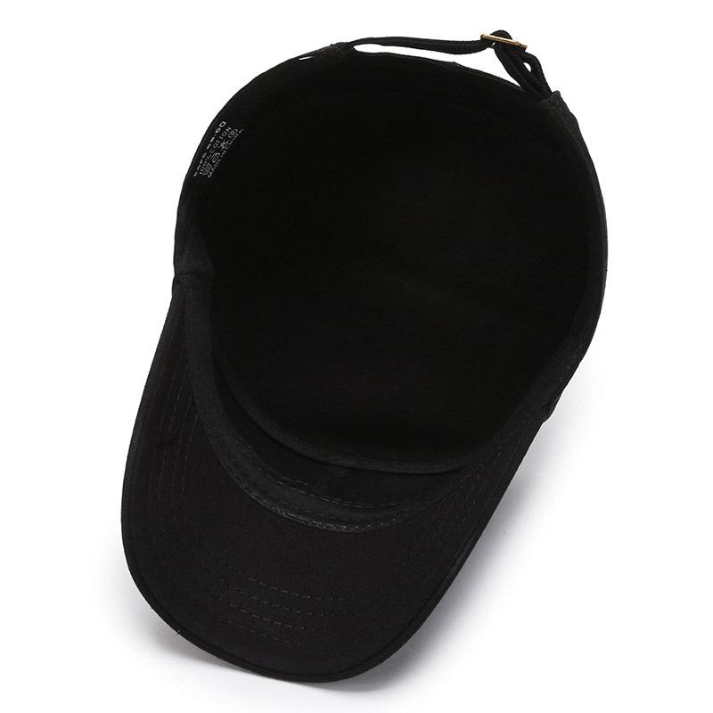 Hat solid color flat top hat spring and autumn fashion short brim visor cap cap casual hat versatile