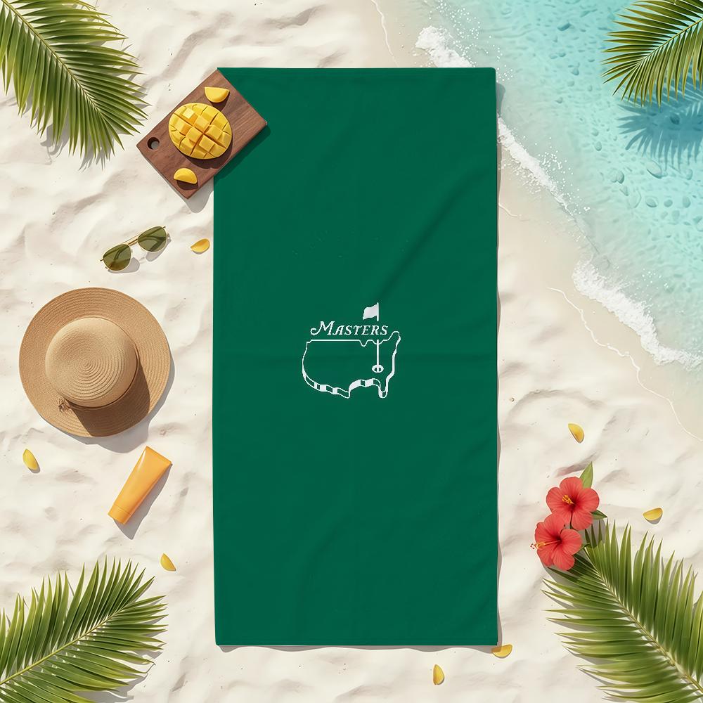 M-Masters Tournament Golf Towel Soft Pool Gift For Travel Gym Shower Camping Quick Dry Sports Beach Towels
