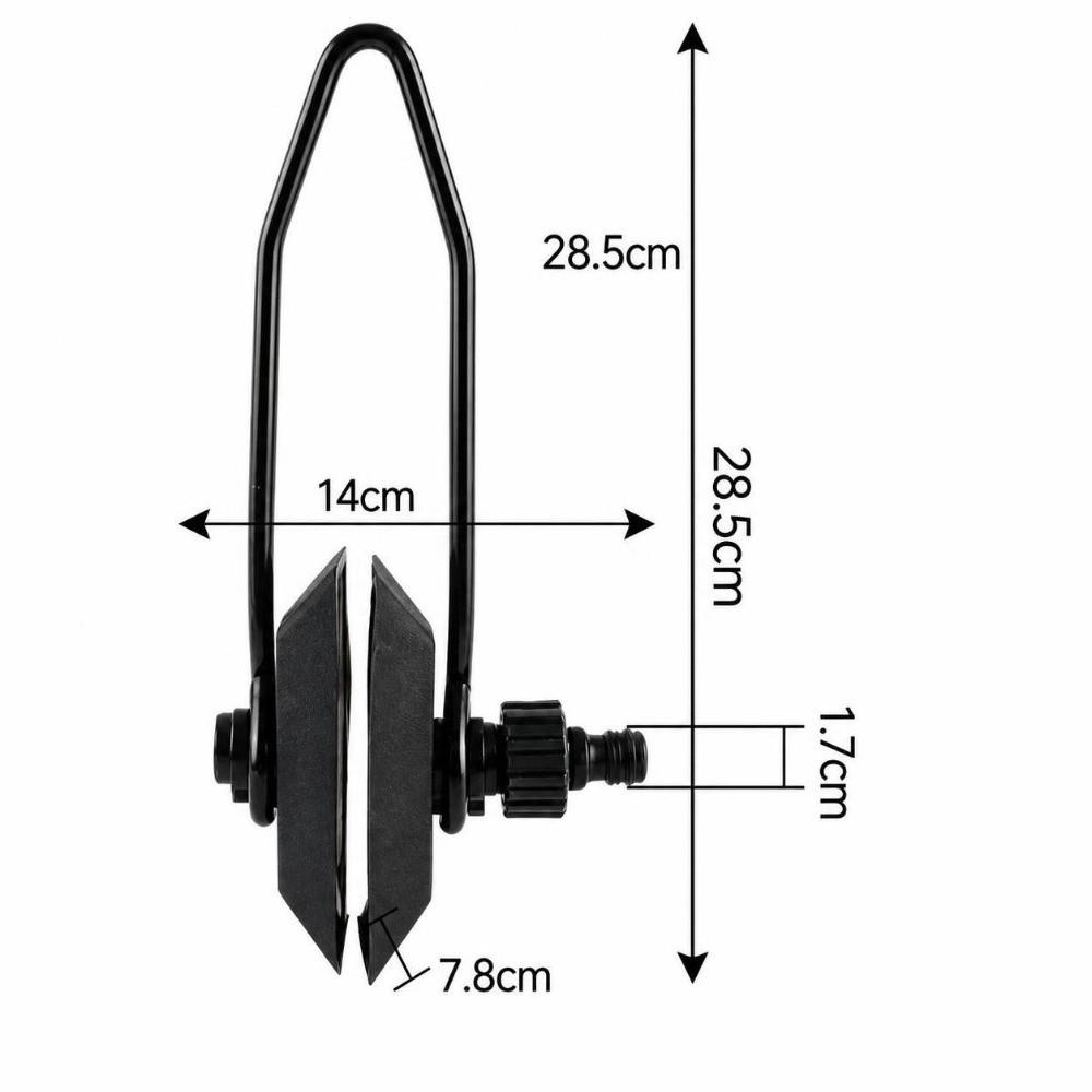 Single Tube Marine Motor Flusher Nylon Rectangular Head Engine Ear Muffs Marine Maintenance