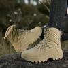 Fashion Men Tactical Boots Lace Up Military Army Boot Unisex Work Hiking Shoe Desert Waterproof Brand Climbing Shoe Male Ankle Size Plus