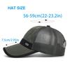 Summer Mesh Baseball Cap Men Women Breathable Dad Hat Adjustable Solid Trucker Style Low Profile Caps