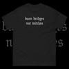 Burn Bridges Not Witches Shirt Nu Goth Witchy Pastel Grunge Gothic  Unisex Te