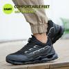 Rotating Button Safety Work Shoes For Men Steel Head Boots Male Indestructible Construction Non Slip Light Work Shoes
