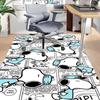 1pc Snoopys Comic Adventure Carpet for Playroom Bedroom Living Room Sofa Home Decor,kids Game Area Rug Non-slip Floor Mat Y7307