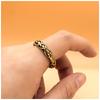 Women Vintage Ring Exquisite Dressing Decors Hand Ornament Ladies Brass Rings Gifts Fingers Decor Festival Gift