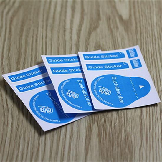 Alcohol Wipes and Dust Removal Stickers for Screen Cleaning and Film Application