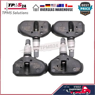 4 STÜCK Für HYUNDAI ACCENT SONATA TIBURON TUCSON KIA AMANTI SORENTO SPORTAGE 315MHz TPMS Sensor Reifendrucksensor 52933-3E000
