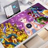 HD Printing Anime Saint Seiya Mousepad Natural Nonslip Rubber Game Mouse Durable Desktop Mousepads Keyboard Pad  Deskmat