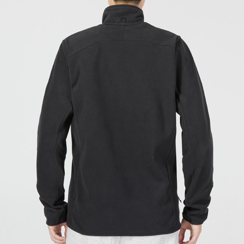 Adidas 3-In-1 Fleece Jacket With Hood And Windproof Layer Men Outerwear Black HR5245