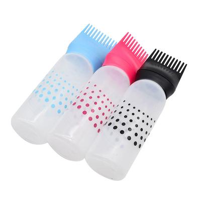 Salon Hair Coloring Bottle Tint Hair Refillable Bottles Hairdressing Shampoo Applicator Barbershop Hair Coloring Styling Tools