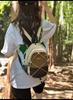 High-Value Color Block Mountain-Style Backpack - Lightweight, Large Capacity, Double Shoulder, Drawstring Design for Couples & Travel.