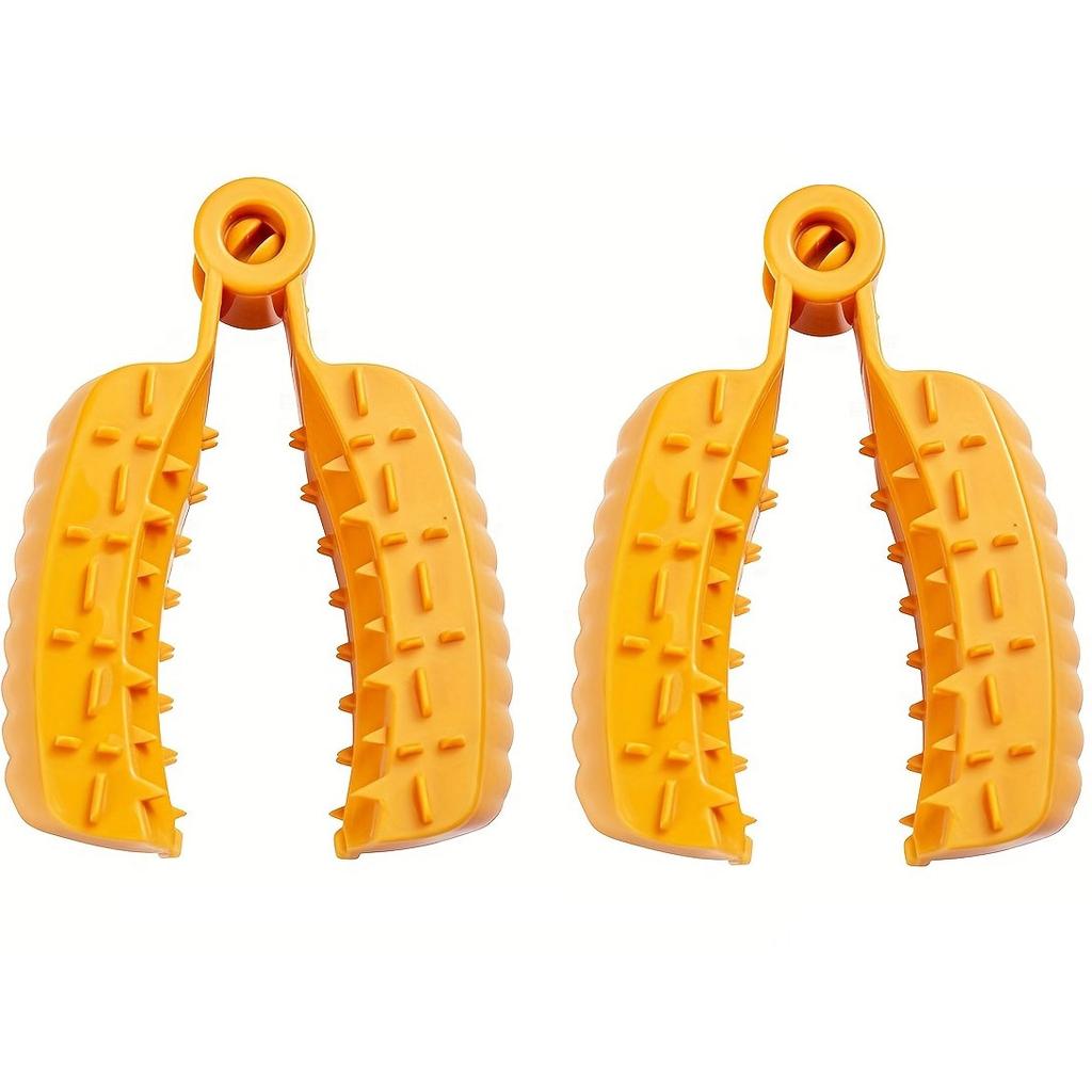 1/2PCS Hand Protection Guard for Cutting Vegetables Anti-Cut Finger Cover for Grating Garlic Scratch-Resistant Kitchen Tool