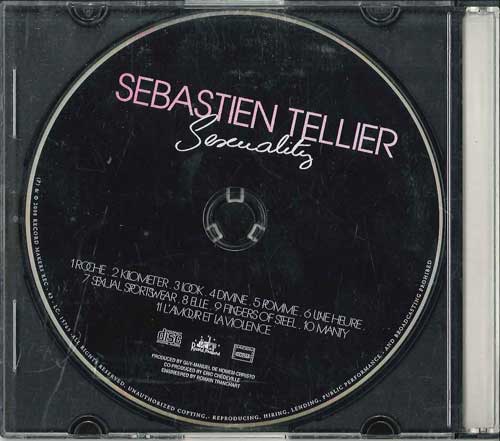 

CD SEBASTIEN TELLIER - Sexuality REC43 RECORD MAKERS Romania Dance & Electronica Used