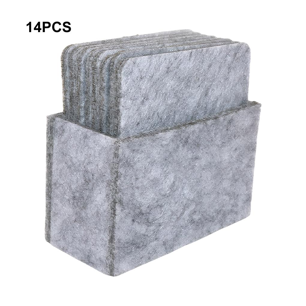 14pcs/set Super Practical Coasters Set For Kitchen Supplies Furniture Placemats
