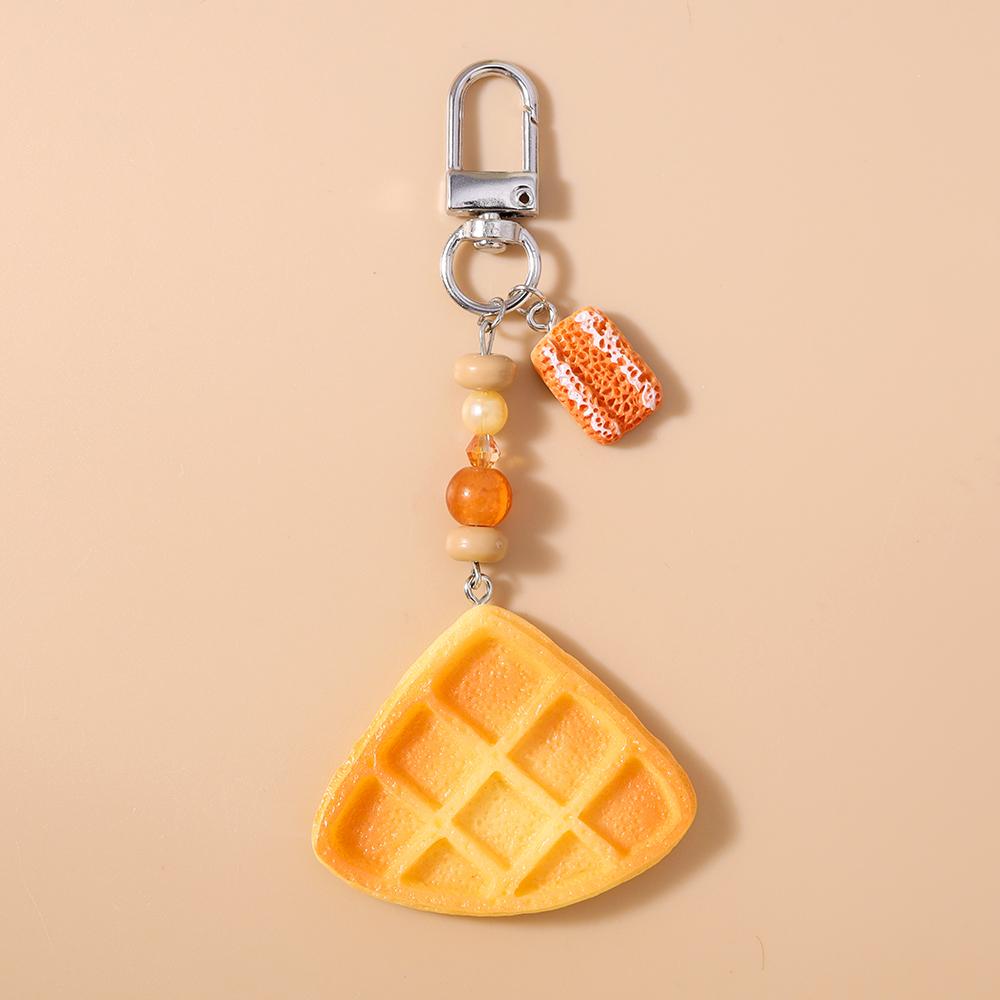 New Simulation Popsicle Ice Cream Keychain Chocolate Key Ring Pendant for Women Girls Handbag Decor DIY Kid's Jewelry Gifts