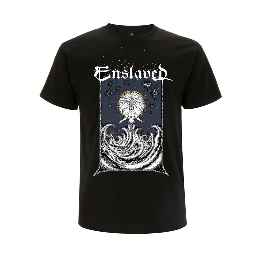 Hot Enslaved Band Graphic Cotton T-shirt Unisex Summer Short Sleeve Fashion Brand Tee Luxury Casual Vintage Retro Tops
