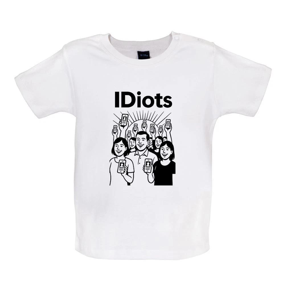 

Idiots Anti Digital Id Cards - Baby / Romper - Britcard UK Starmer 120