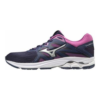 Wave Kizuna Non-Slip Breathable Low-Top Running Shoes Women Sneakers Blue Purple J1GD191003