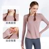 Womens Quick-Dry Long Sleeve Workout Top Slim Fit Fitness Shirt Running Gym Yoga Spring Fall
