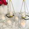 1Pcs Premium Clear Tealight Candle Holders for Wedding, Holiday and Home Decor