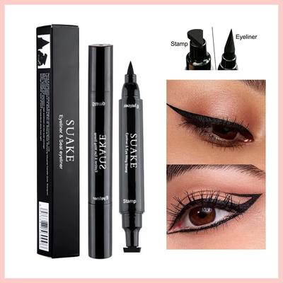 2 In1 Stempel Eyeliner koreanische make-up Wasserdicht Eye liner maquillajes para mujer Schönheit Für Frauen Kosmetik Make-Up Produkte
