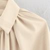 Women's Solid Color Fashionable Sleeve Long Sleeved Zipper Casual Top Jacket Jacket