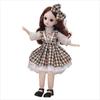 Brown Eyes Girl's Dress Dolls with Clothes Shoes Doll Girl Toy 30cm Bjd Doll  Girl Toys