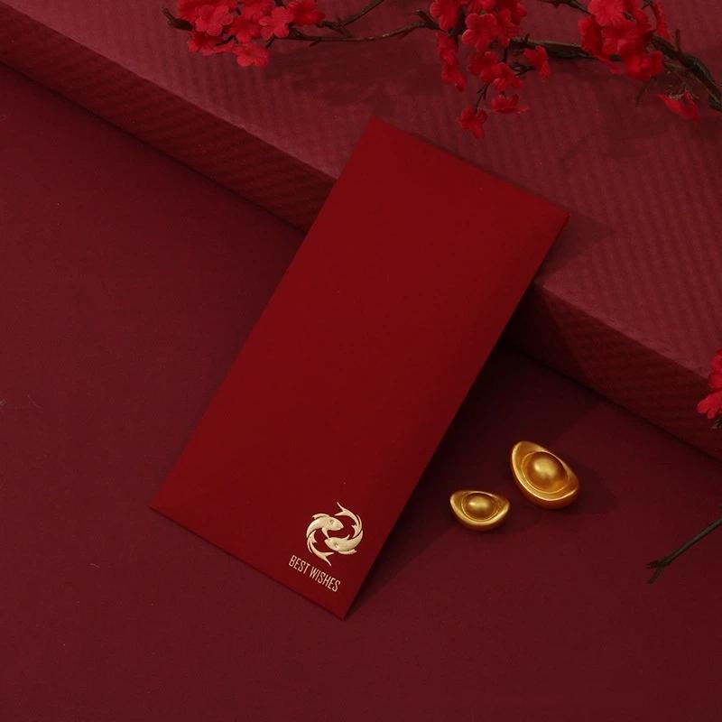 Hot Sale 6Pcs/Pack Chinese Red Envelope New Year Spring Festival Children Lucky Money Envelopes Red Packet Gift Envelope Red Bag
