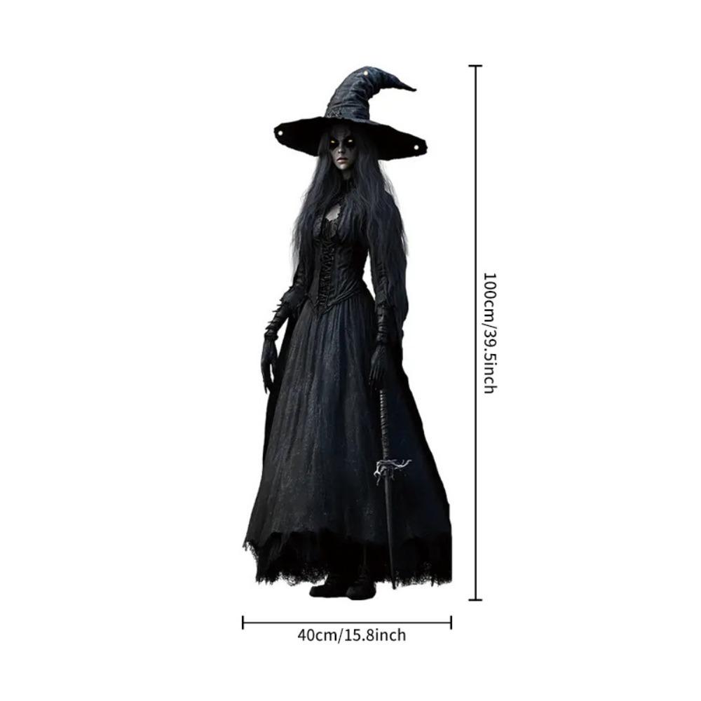 Irregularly Halloween Eaves Decorative Banners Clear Printing Spooky Atmosphere Banner Party