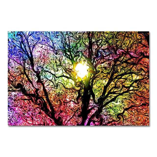 

Алекс Грей Психоделічний Trippy Tree Life Модульні картини Сучасне оздоблення дому Настінне мистецтво Принти на полотні Картина Плакат для спальні без рамки 40*50cm