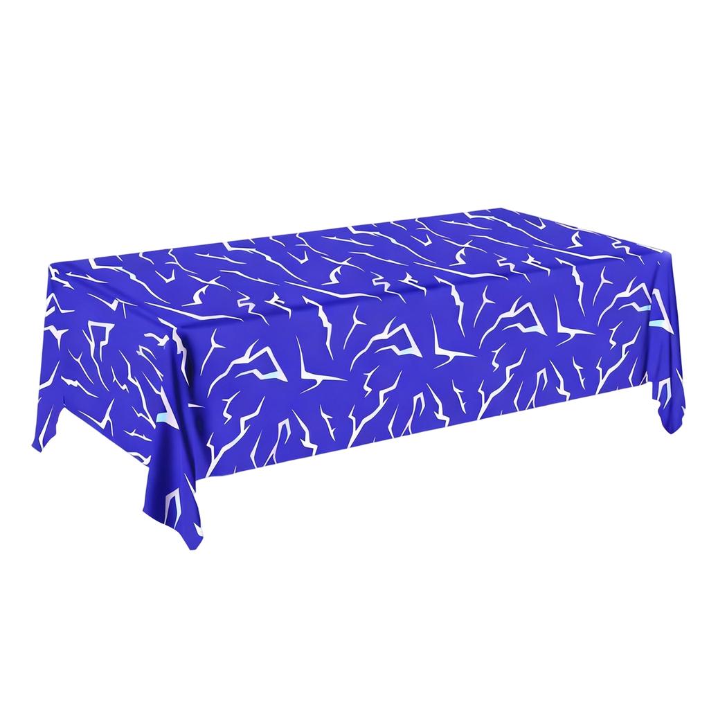 Purple Aluminum Film Tablecloth, Party Cartoon Children's Birthday Decoration Items, Set Up Party Dessert Table, Table Decoration Tablecloth.